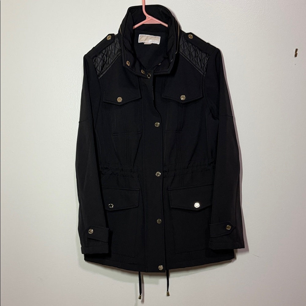 Michael Kors Black Utility Jacket